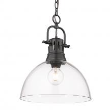  3602-L BLK-CLR - 1 Light Pendant